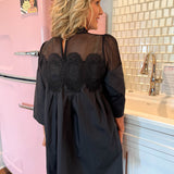 Black Courtney Mini Dress