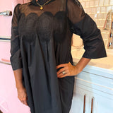 Black Courtney Mini Dress