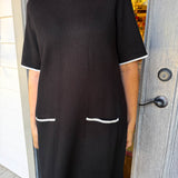 Black Logan Mini Dress