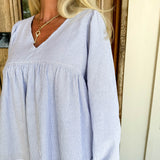 Blue Strips Blouse