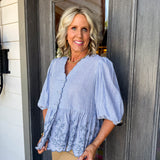 Brooklyn Stripe Blouse