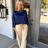 Mocha Tatum Denim Pants