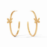 Gold Butterfly Hoop