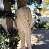 Candy Cane Bow Lounge Set