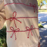 Candy Cane Bow Lounge Set