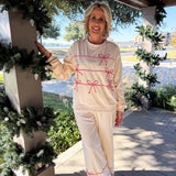 Candy Cane Bow Lounge Set