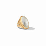 Clear Crystal Cannes Statement Ring