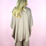 Champagne Caftan Poly Silk Set