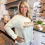 Coffee Weather Knit Sweater