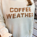 Coffee Weather Knit Sweater