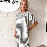 Collins Striped Mini Dress