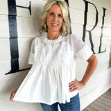 Courtney Mesh Top
