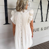 Cream Remi Mini Dress