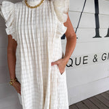 Cream Remi Mini Dress