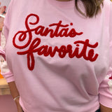 Santa's Favorite Sarah Sweatshirt - Curvy