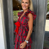 Santa's Sweetheart Mini Dress