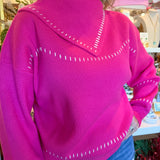 Stephanie Pink Sweater