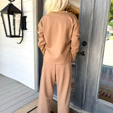 Camel Trouser Set