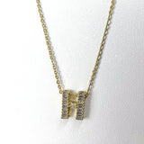 Lala Gold Initial Necklace