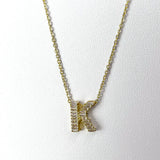 Lala Gold Initial Necklace