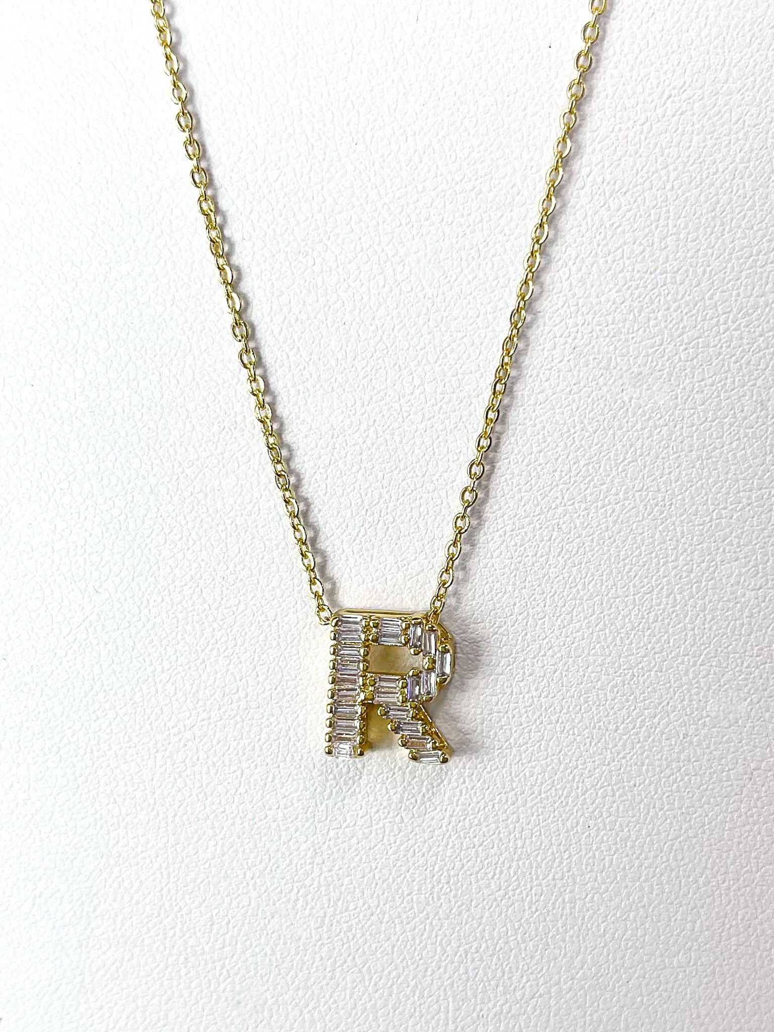 Lala Gold Initial Necklace