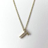 Lala Gold Initial Necklace