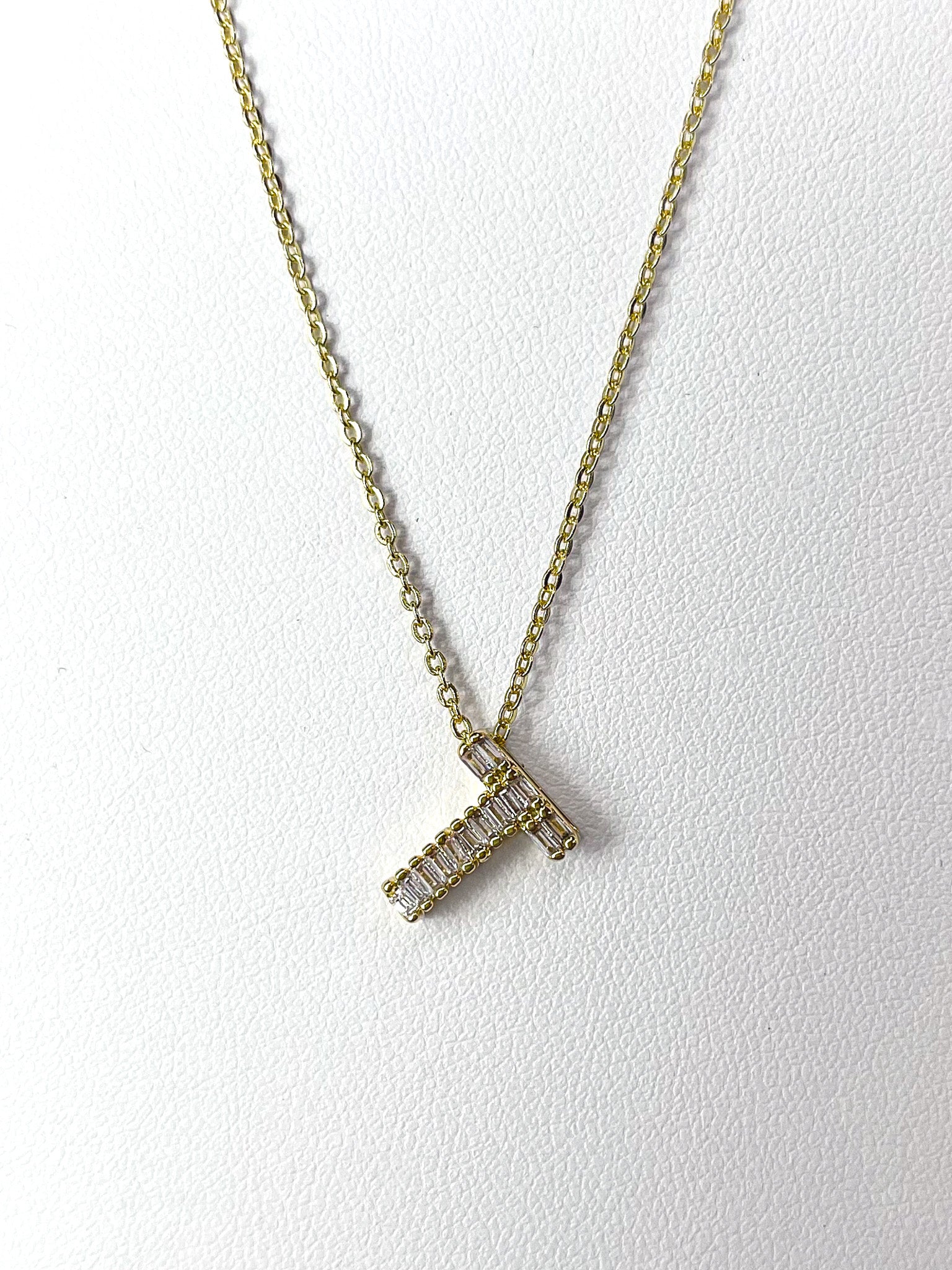 Lala Gold Initial Necklace