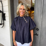 Gabbi Denim Blouse