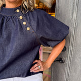 Gabbi Denim Blouse