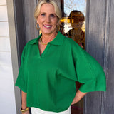 Green Kate Blouse