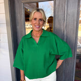 Green Kate Blouse