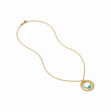 Turquoise Blue Hydra Pendant