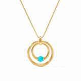 Turquoise Blue Hydra Pendant