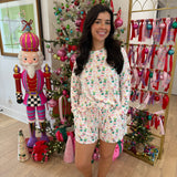 Annie Champagne Toast Pajama Set