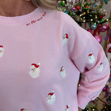 Millie Small Santa Sweatshirt