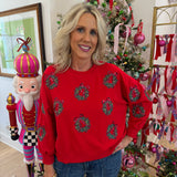 Millie Berry Wreaths Sweatshirt