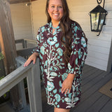 Charlotte Mini Dress - Curvy