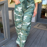 Corrie Camo Barrel Pant