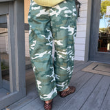 Corrie Camo Barrel Pant