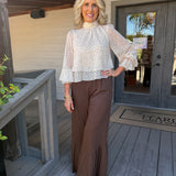 Bonnie Ruffle Hem Pant