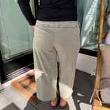 Lt Olive Barrel Pants