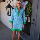 Meadow Line Blue Brenda Mini Dress