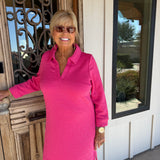 Lindsey Pink Mini Dress