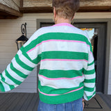 Jolly Striped Relaxed Sweater
