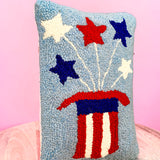 July 4th Hat Pillow