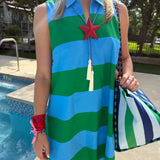 Lexya Collared Shift Mini Dress