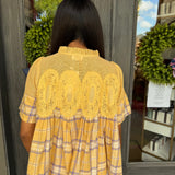 Louise Plaid Babydoll Top
