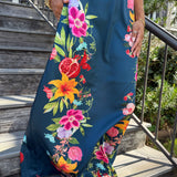 Ivy Botanical Maxi Dress