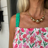 Posey Print Maxi Dress
