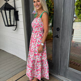 Posey Print Maxi Dress